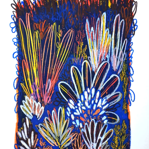 Jardin sous-marin n°7 - 59x84 cm