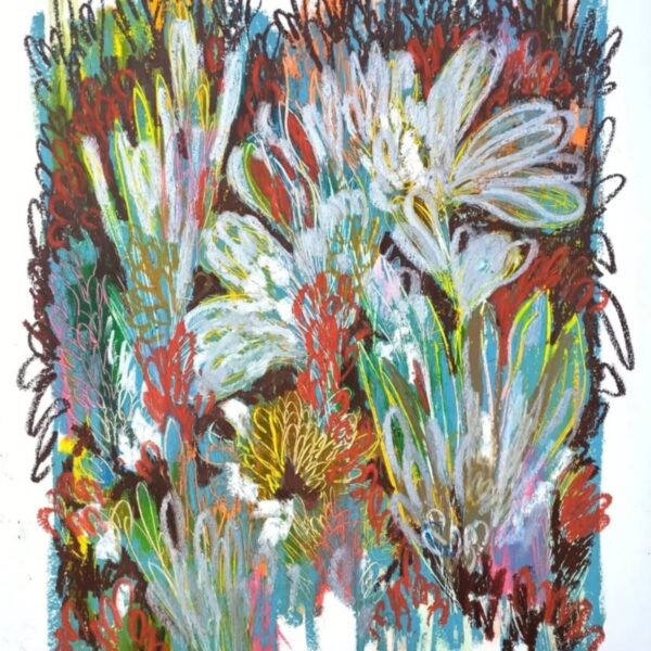 Jardins méditerranéens, sgraffito
